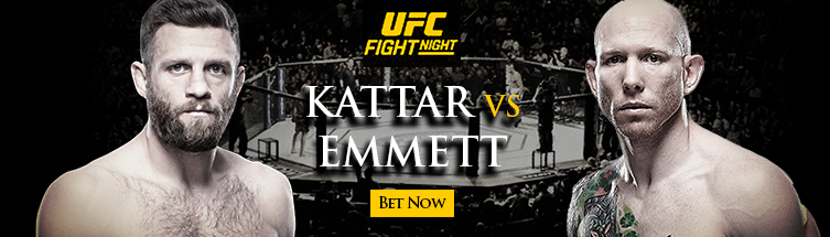 UFC Fight Night: Kattar vs. Emmett Betting